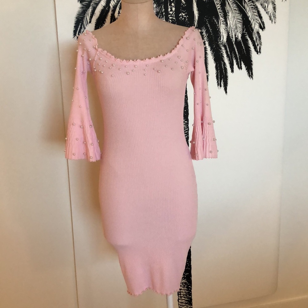 Dress baby pink